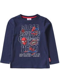 Spiderman, Langarmshirt, Dunkelblau / Mischfarben
