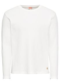 Armor lux, Herren Pullover 'T-Shirt ML H&eacute;ritage', Wei&szlig;
