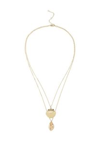 Pieces, Damen Schmuck 'PCJEAN COMBI NECKLACE D2D KEY', Gold