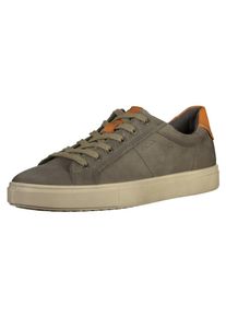 Ecco, Herren Sneaker, Rauchgrau / Dunkelorange
