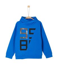s.Oliver Junior, Sweatshirt, Blau / Hellbraun / Schwarz