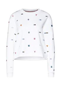 Tommy Jeans, Damen Sweatshirt 'DW0DW06440', Mischfarben / Weiß