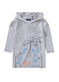 Blue Seven, Langarmshirt mit Kapuze für Jungen, Hellblau / Grau / Hellorange / Schwarz