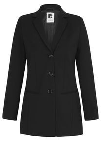 Anna Aura, Damen Jersey-Blazer, Schwarz
