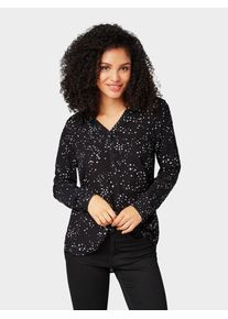 Tom Tailor Denim, Damen Blusen, Schwarz