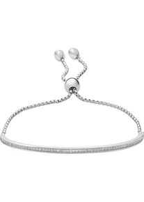 JETTE, Damen Silver Armband, Silber