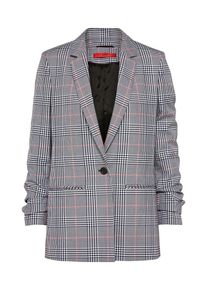 Hugo, Damen Blazer 'Alwena', Creme / Grau / Pastellrot