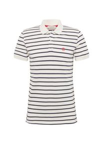 Selected Homme, Herren Poloshirt 'HARO', Dunkelblau / Weiß