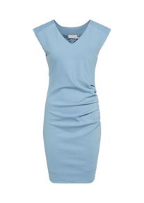 Kaffe, Damen Jersey-Kleid mit Streifen 'India', Hellblau
