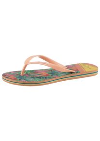 Pepe Jeans, Damen Zehentrenner 'Rake Fay', Mint / Apricot