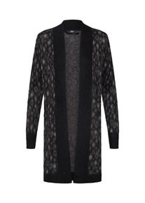 s.Oliver BLACK LABEL, Damen Strickjacke, Grau / Schwarz