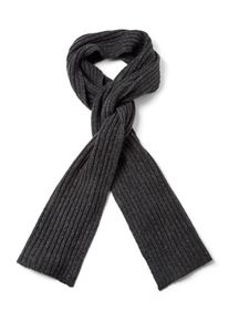 Tom Tailor, Herren Strickschal, Schwarzmeliert