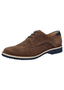 Sioux, Herren Schnürschuh ' Endrej ', Braunmeliert