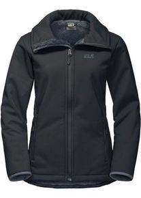 Jack Wolfskin, Damen Softshelljacke 'ROCK VALLEY WOMEN', Dunkelgrau