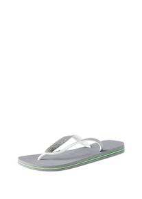 Havaianas, Herren Zehentrenner 'Brasil Mix', Gelb / Grau / Gr&uuml;n / Wei&szlig;