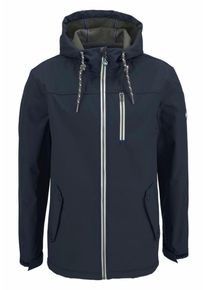 Polarino, Herren Softshelljacke, Marine / Weiß