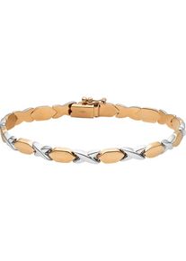Christ, Damen Armband '86768828', Gold / Weiß