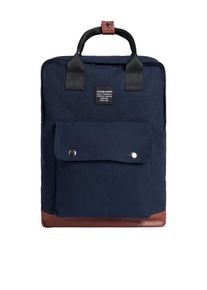 Jack & Jones JACK & JONES, Herren Rucksack, Navy / Braun / Schwarz