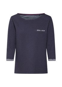 s.Oliver RED LABEL, Damen Shirt, Navy / Wei&szlig;