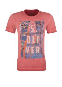 s.Oliver RED LABEL, Herren T-Shirt, Grenadine