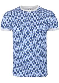Soulstar, Herren T-Shirt, Blau / Weiß