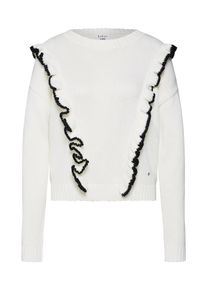 LeGer by Lena Gercke, Damen Pullover 'Frieda', Schwarz / Wei&szlig;