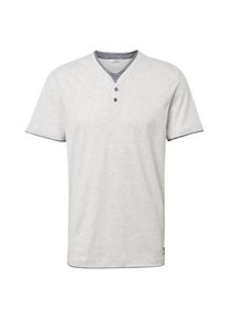 Tom Tailor, Herren T-Shirt, Grau / Weißmeliert