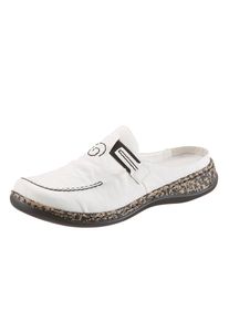 Rieker, Damen Clog, Weiß