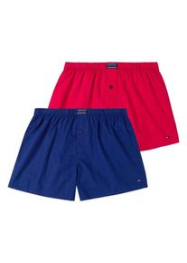 Tommy Hilfiger Underwear, Herren Boxershorts, Dunkelblau / Rot
