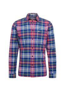 Tommy Jeans, Herren Hemd 'TJM ESSENTIAL BIG CHECK', Blau / Royalblau / Pink