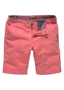 Superdry, Herren Chinoshorts 'International', Hellrot