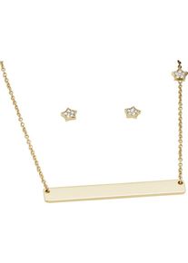 Fossil, Damen Schmuckset 'Vinage Motifs', Gold