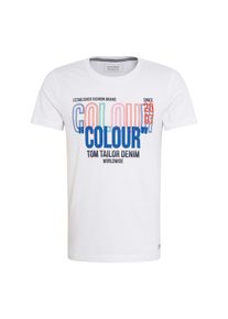 Tom Tailor Denim, Herren Shirt, Weiß