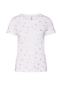 Only, Damen Jerseyshirt 'ISABELLA', Wei&szlig;