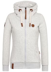 Naketano, Damen Sweatjacke, Hellgrau