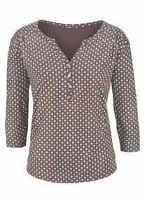 Lascana, Damen Shirt, Taupe
