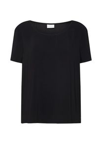 Vila, Damen Shirt 'VilaIA S/S TOP', Schwarz