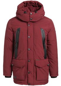 Khujo, Herren Parka 'COSINUS WITH DETACHABLE HOOD', Rot