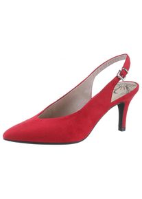 Marco Tozzi, Damen Slingpumps, Rot