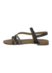 Tamaris, Damen Riemchensandalen, Schwarz