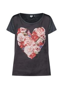 Catwalk Junkie, Damen T-Shirt, Dunkelgrau / Rosa