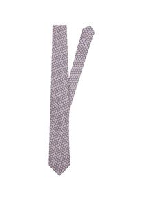 Jacques Britt, Herren Krawatte ' Custom Fit ', Navy / Rot / Wei&szlig;