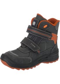 Elefanten, Winterstiefel 'BABILA', Basaltgrau / Dunkelorange