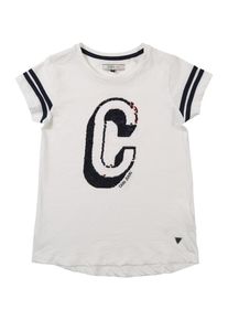 Cars Jeans, M&auml;dchen Shirt 'KIDS EVALEE TS WHITE', Wei&szlig;