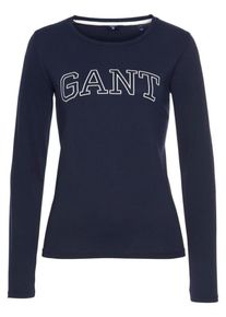 Gant, Damen Shirt, Marine