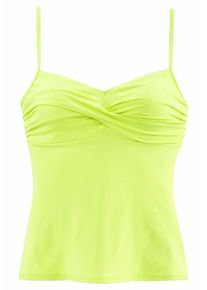s.Oliver RED LABEL Beachwear, Damen Bügel-Tankini 'Spain', Neongelb