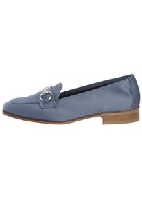 Heine, Damen Slipper, Rauchblau