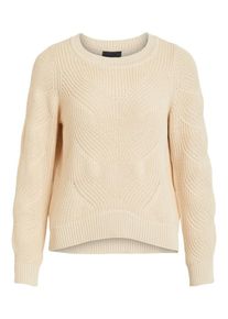 Object, Damen Strickpullover, Beige