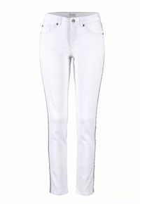 Cheer, Damen Jeans, Weiß