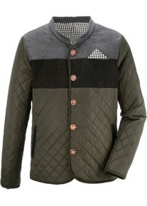 Krüger Buam Krüger Buam, Herren Trachtenoutdoorjacke, Grau / Oliv